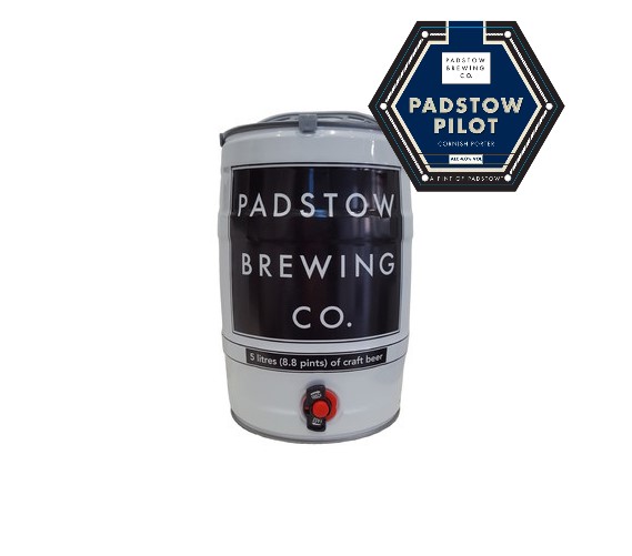 Minikeg – Padstow Pilot - Award winning Cornish Porter 4%